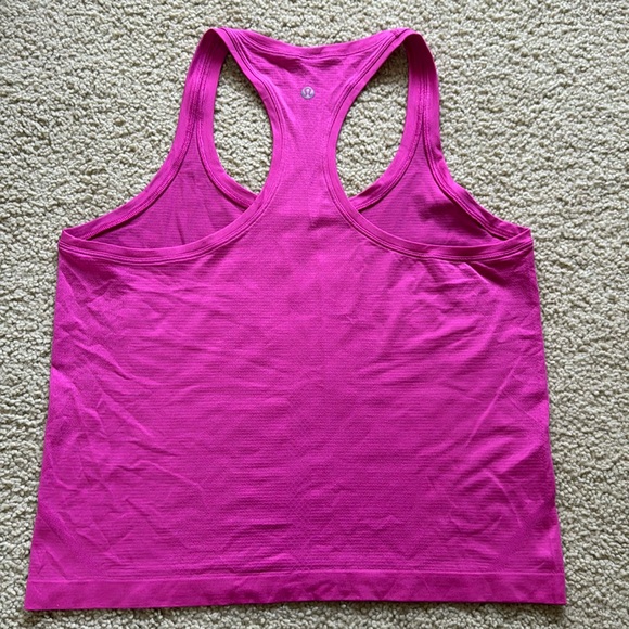 Lululemon Swiftly Tank Sonic Pink Size 10 - Picture 2 of 4